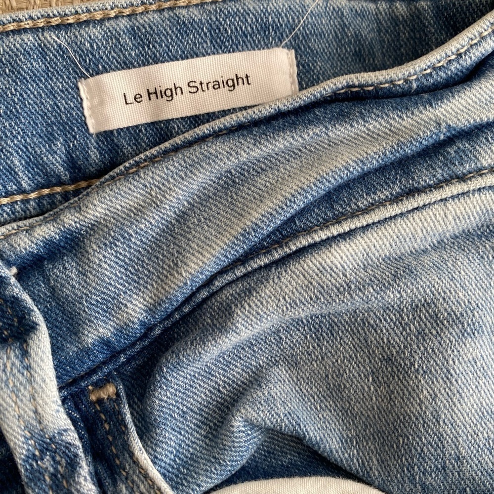 Frame Denim Women's 27 Le High Straight High Waist - Picture 6 of 9